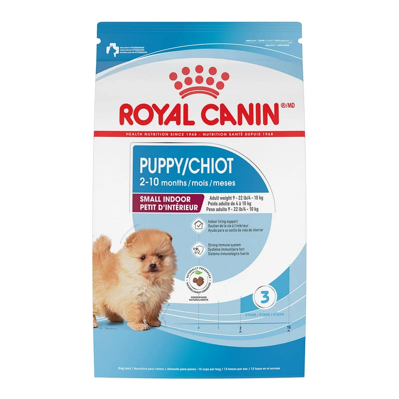 Royal Canin Santé et Taille — Croquettes pour Chiot Petit Intérieur, Sac 1,13 kg