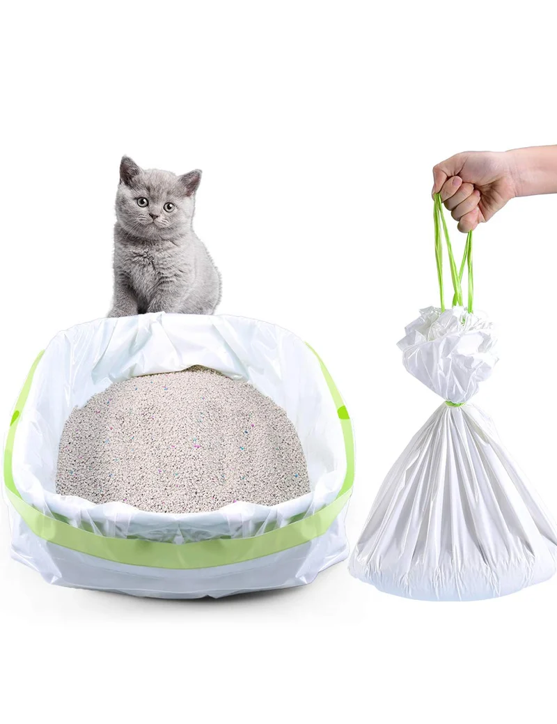 PETOCAT Sacs de litière Ultra Durables – Liner Jumbo 36 × 19 pouces, 24 pièces