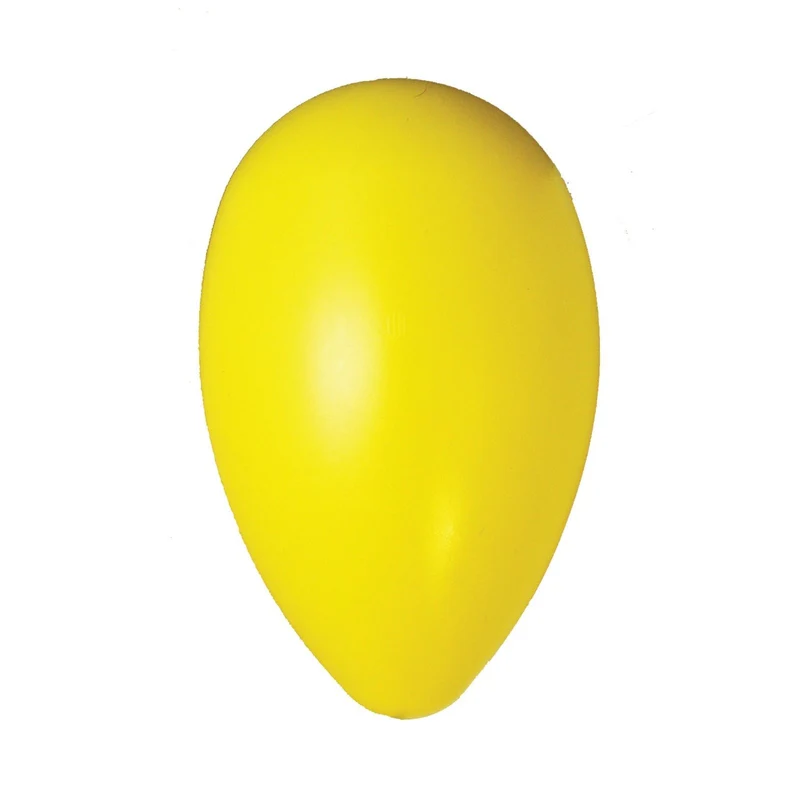 Jolly Pets Jolly Egg – Jouet Chien 12 po Jaune, Durable et Flottant, Fabriqué aux États-Unis