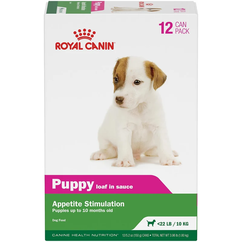 ROYAL CANIN Santé Canine – Terrine en Sauce pour Chiots, 150 g (Pack de 12)