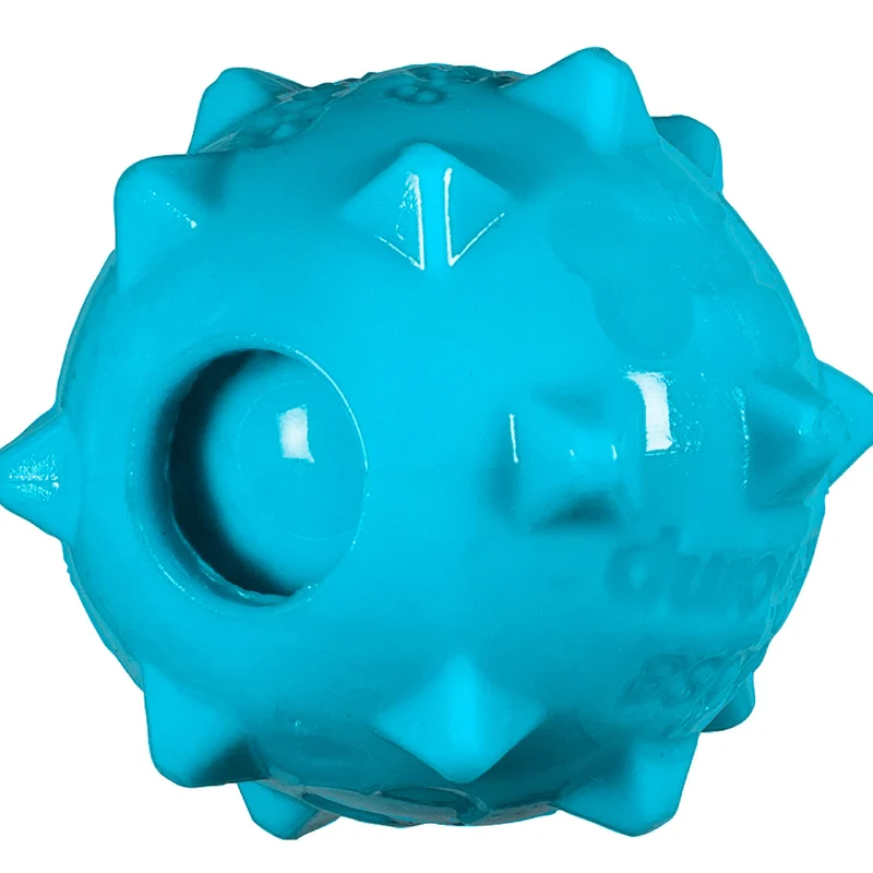 Chase 'n Chomp Balle Siffleuse Knobble – 2,5 po, Petites et Moyennes races