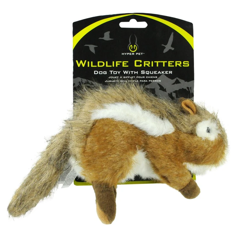 Hyper Pet Peluche Écureuil Terrestre pour Chien – Sifflets Doubles et Réalisme