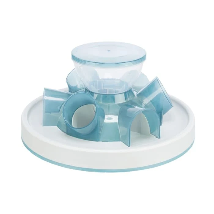 TRIXIE Tunnel Lent – Alimenteur interactif pour chats et chiens