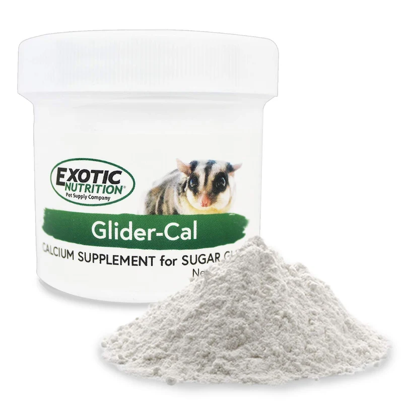 Exotic Nutrition Glider-Cal 3,5 oz – Supplément Calcium pour Diables-volants Sucrés