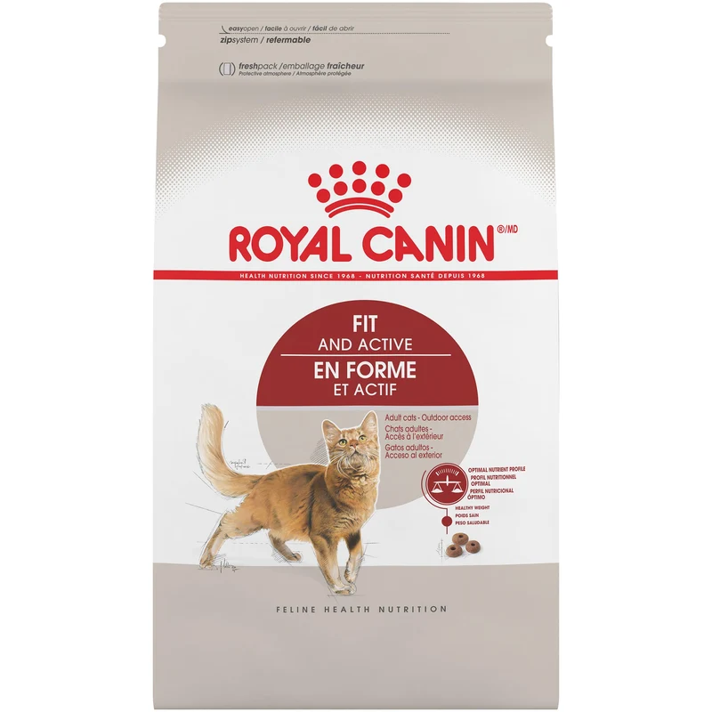 ROYAL CANIN – Forme et activité féline : croquettes sèches pour chats adultes actifs, sac de 1,36 kg