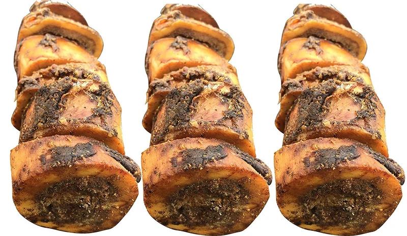 K9 Connoisseur Os à moelle de bœuf – Petits chiens, USA, naturel, longue durée – Pack 3