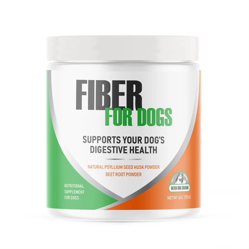 Fibre pour chiens Bern Dog Brand — Psyllium et Betterave déshydratée (6 et 12 oz)