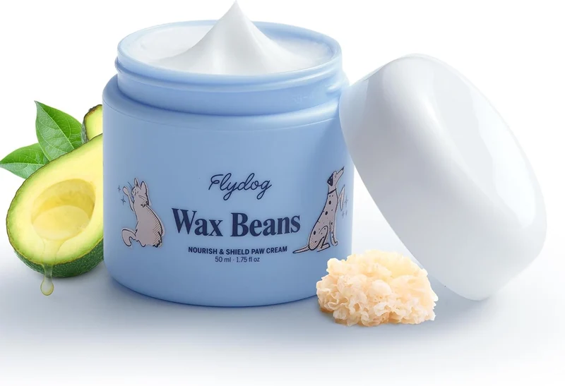 Flydog Crème Patte et Nez – Absorption rapide, Formule Avocat Hydratante, Sans Résidu Gras (50 ml)