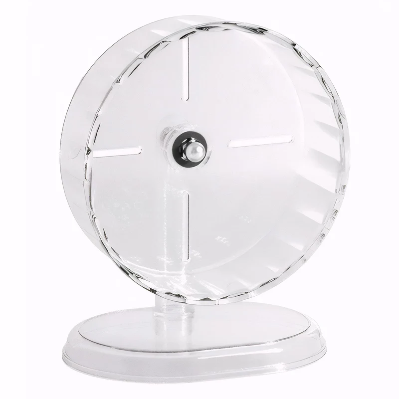 Fanlahmtasy Roue Silencieuse pour Hamster Syrien – 8,3 pouces, Anti-glissement & Hauteur Réglable