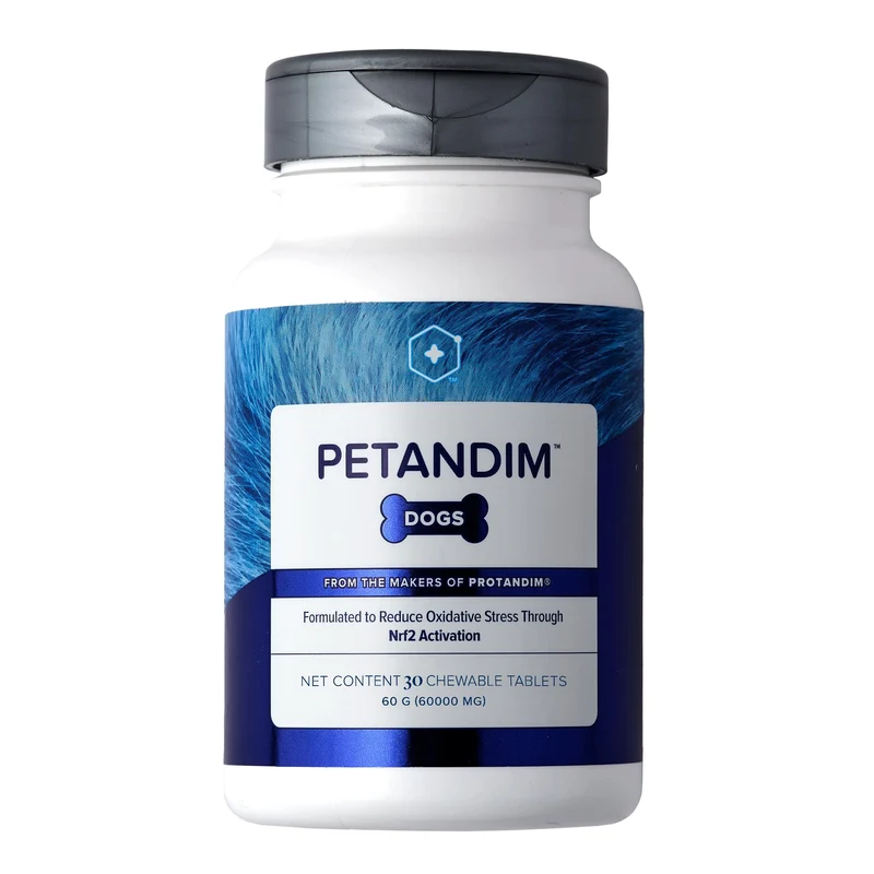LifeVantage Petandim Chien – Gommes à mâcher 30 – Antioxydants Articulations Pelage Goût Bacon et Poulet