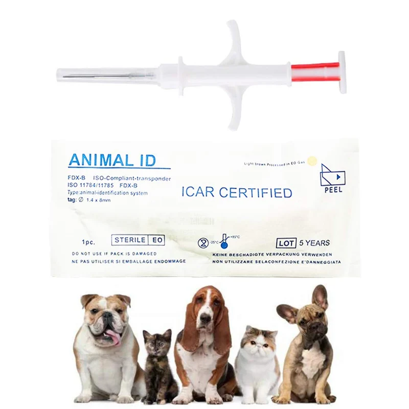 Smoostart Puce Micro ISO11784-15bits – Pack 20, Identité Animale Universelle