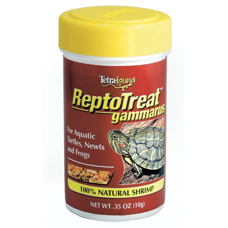 Tetra ReptoTreat Gammarus – Friandises de crevettes séchées pour tortues et amphibiens