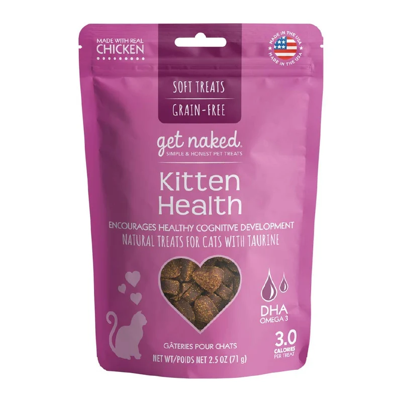 Get Naked – Friandises Santé Chaton en Pochette, 70 g