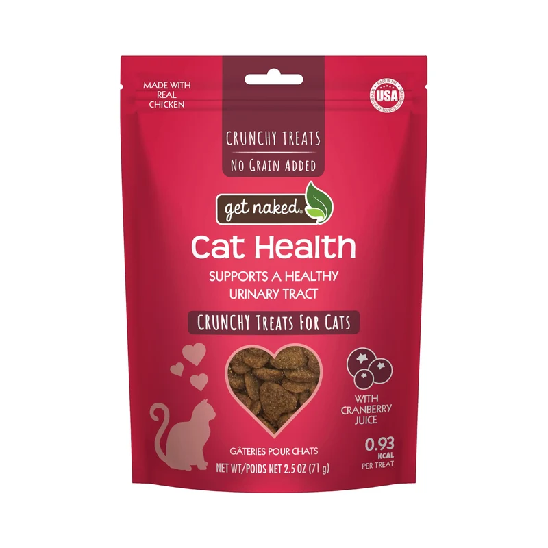Get Naked Friandises Chat – Santé Urinaire, Canneberges, 1 Poche 70 g
