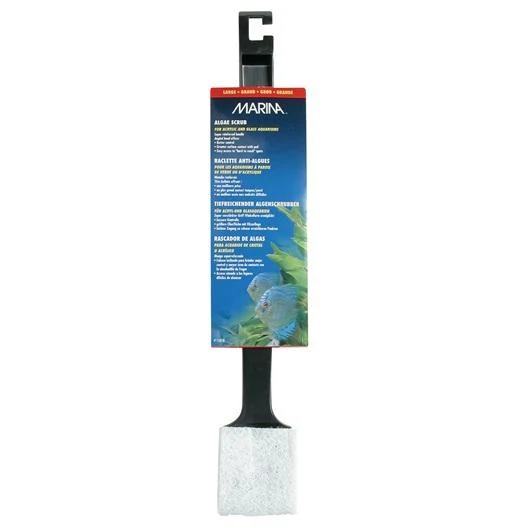 Marina Large Algae Scrubber with Plastic Handle