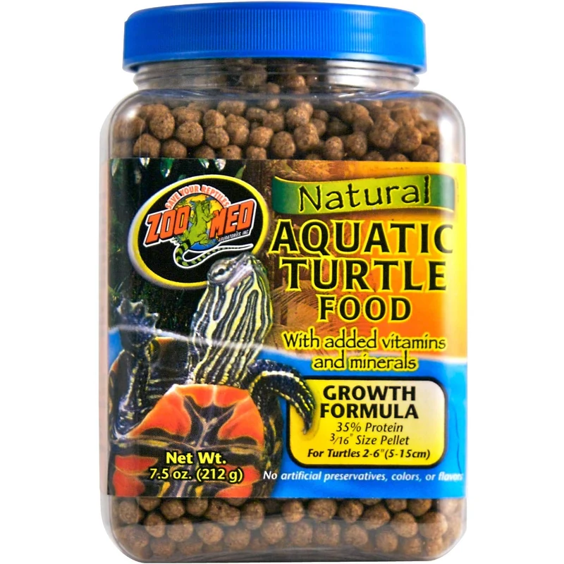 Zoo Med Alimentation Croissance pour Tortues Aquatiques – Granulés Flottants, 213 g