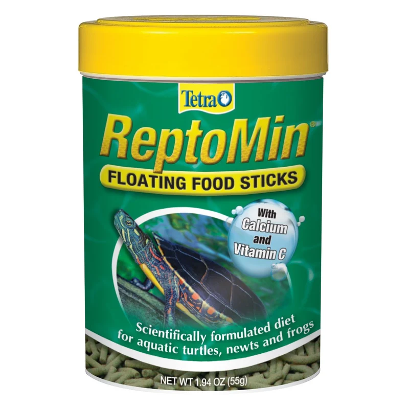 Tetra ReptoMin Bâtons Flottants – Nourriture pour Tortues Aquatiques, Tritons et Grenouilles (1,94 oz)