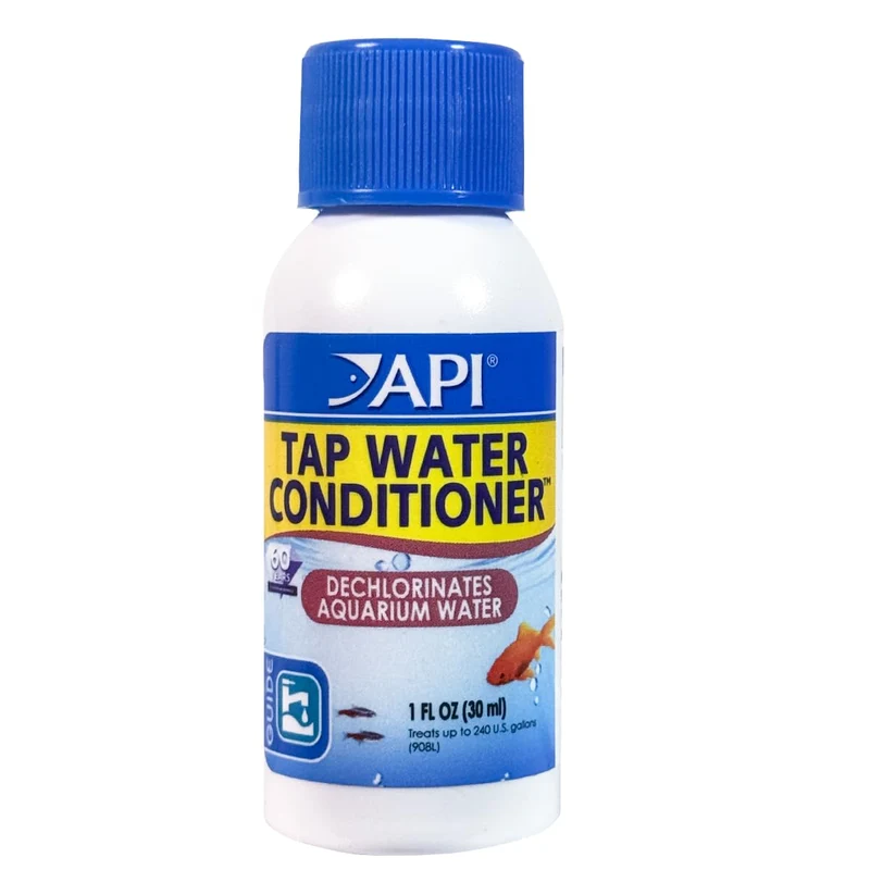 API Conditionneur d Eau pour Aquarium – Neutralise chlore et chloramines, détoxifie les métaux, Bouteille 1 oz