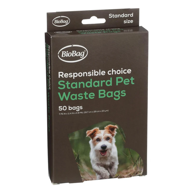 BioBag – Sacs à déjections pour animaux, 50 unités | Alternative écologique et pratique