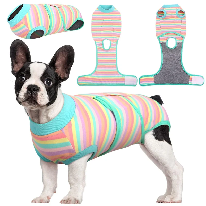 Kuoser Combinaison de récupération post-chirurgie pour chiens et chats