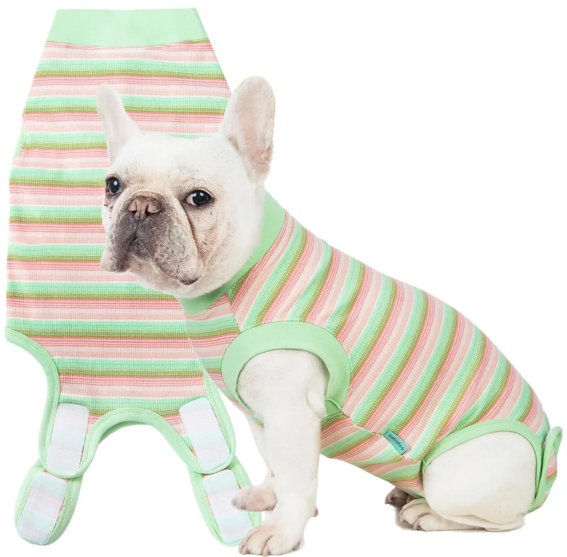 Sebidtco Combinaison de récupération pour chiens – Vêtement post-chirurgie femelle sans cône