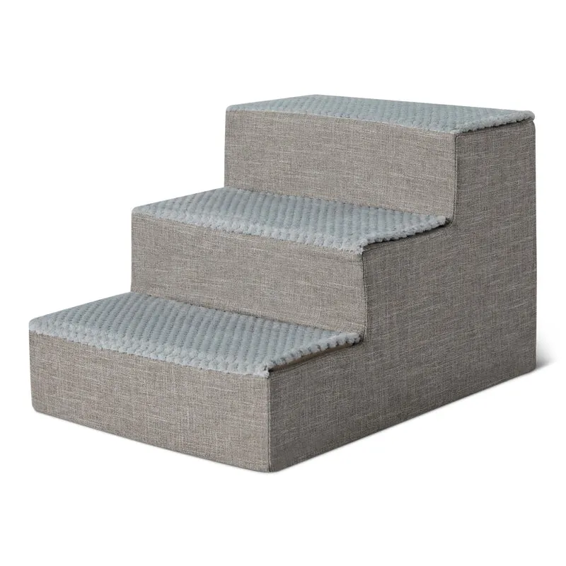 Escaliers pour chien Amazon Basics — 3 marches, 14,4 po, base anti-glisse