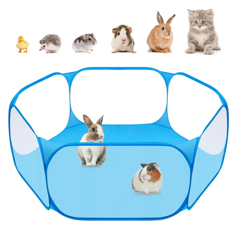 Amakunft Parc Petit Animaux – Parc pliant à ouverture automatique et respirant