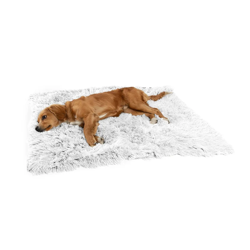 Best Friends by Sheri Pelage Apaisant — Couverture Douce en Fausse Fourrure pour Chiens et Chats, 30 × 40 pouces