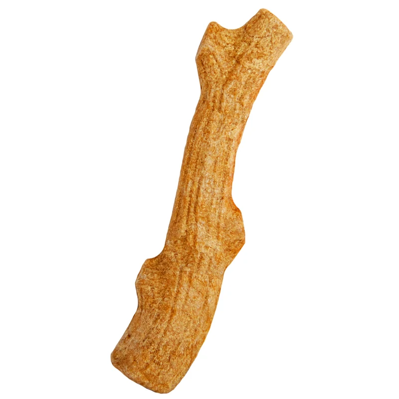Outward Hound par Pupstages Super Dogwood – Mâche durable en bois naturel pour petit chien – Fabriqué aux États‑Unis