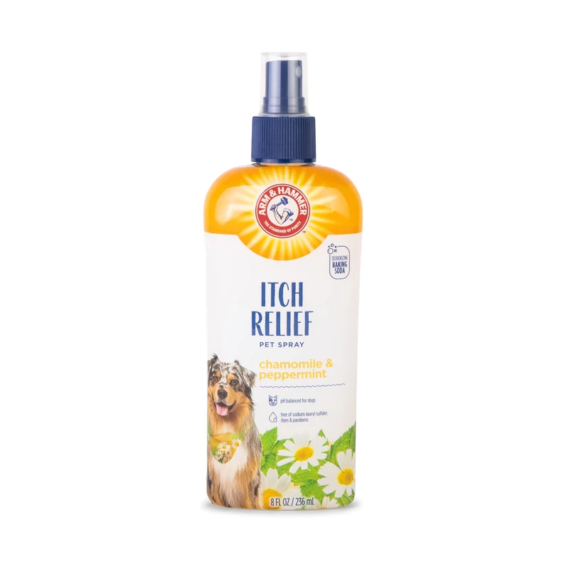 Arm & Hammer pour Animaux – Spray Apaisant pour Chiens, Sans Rinçage, Camomille et Menthe, 236 ml