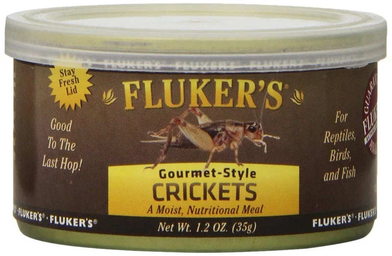 Fluker's Gourmet Conserve – Nourriture en boîte pour reptiles, poissons, oiseaux et petits animaux (1,2 oz)