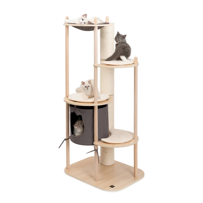 Arbre à chat Catit Vesper, grand, 72 x 57,5 x 163 cm (28,3 x 22,6 x 64,1 po)