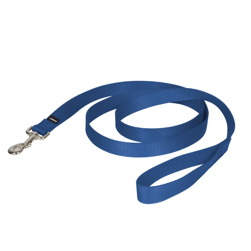 Laisse en nylon PetSafe – Connexion sécurisée lors des promenades – Crochet facile – 1 po x 6 pi – Bleu royal