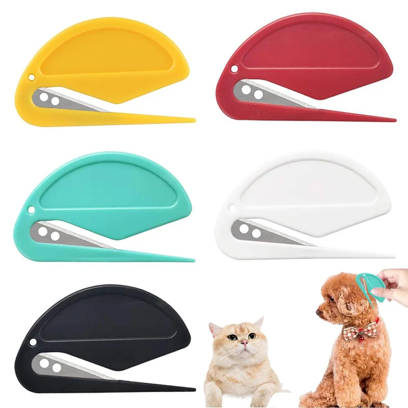 Cyhdddr Kit 5 Peignes Démêlants pour Chats et Chiens – Douceur et Sécurité