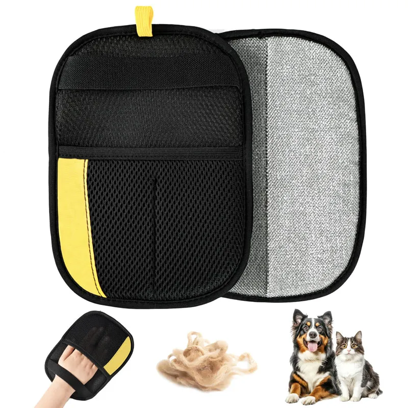 HDLDYDD Pack de Deux Gants Anti-Poils pour Chiens et Chats – Électrostatique, Réutilisables, Doux