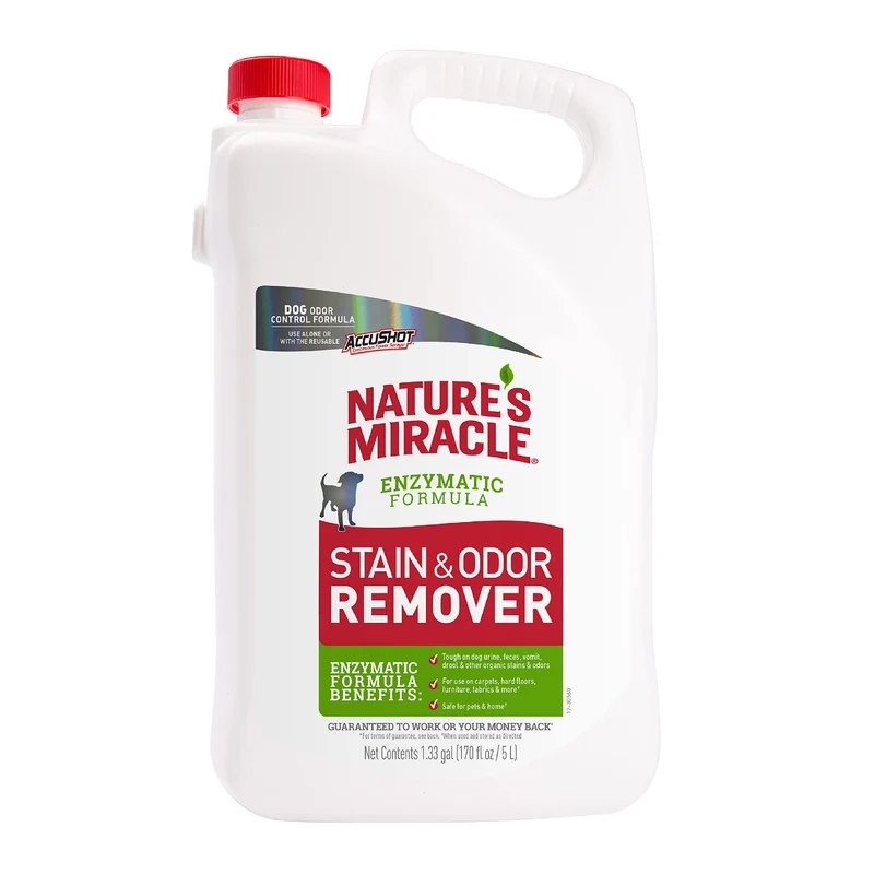 Nature’s Miracle Détachant et Neutralisant d’Odeurs – Recharge 170 oz