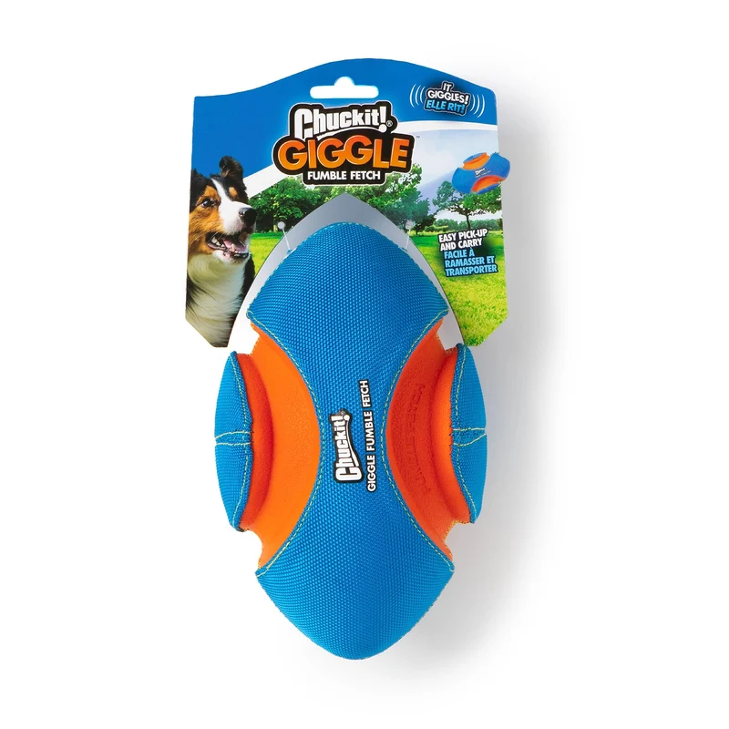 Chuckit! Giggle Fumble – Balle de Fetch (7,9 po), Son Giggle, Sans Piles, Pour Tous les Chiens