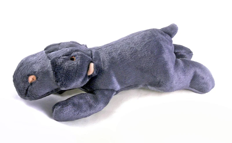 Fluff & Tuff Helga l’Hippopotame — Jouet chien ultra-doux et durable