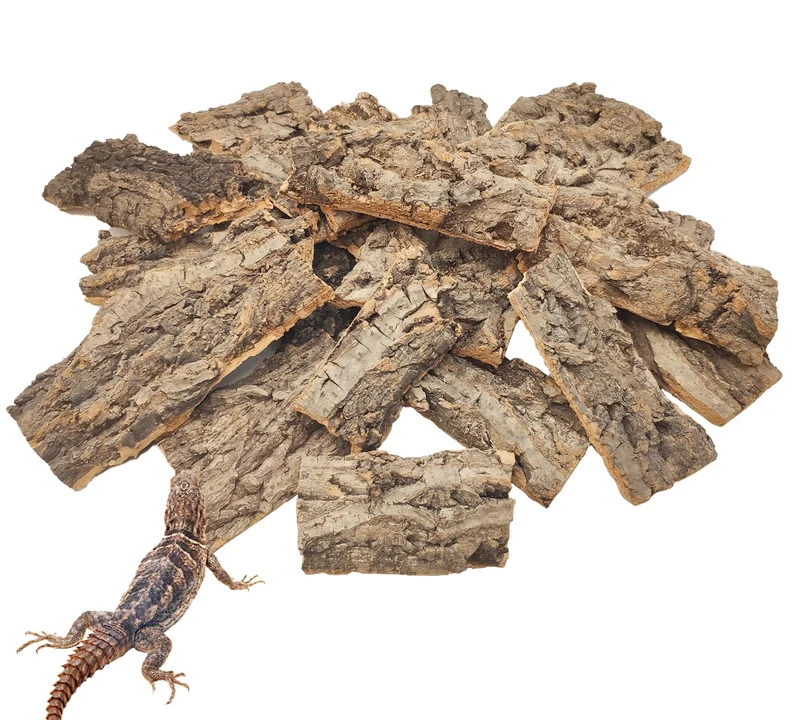 VCEPJH Écorce de Liège pour Reptiles – Substrat Terrarium 1,5 lb