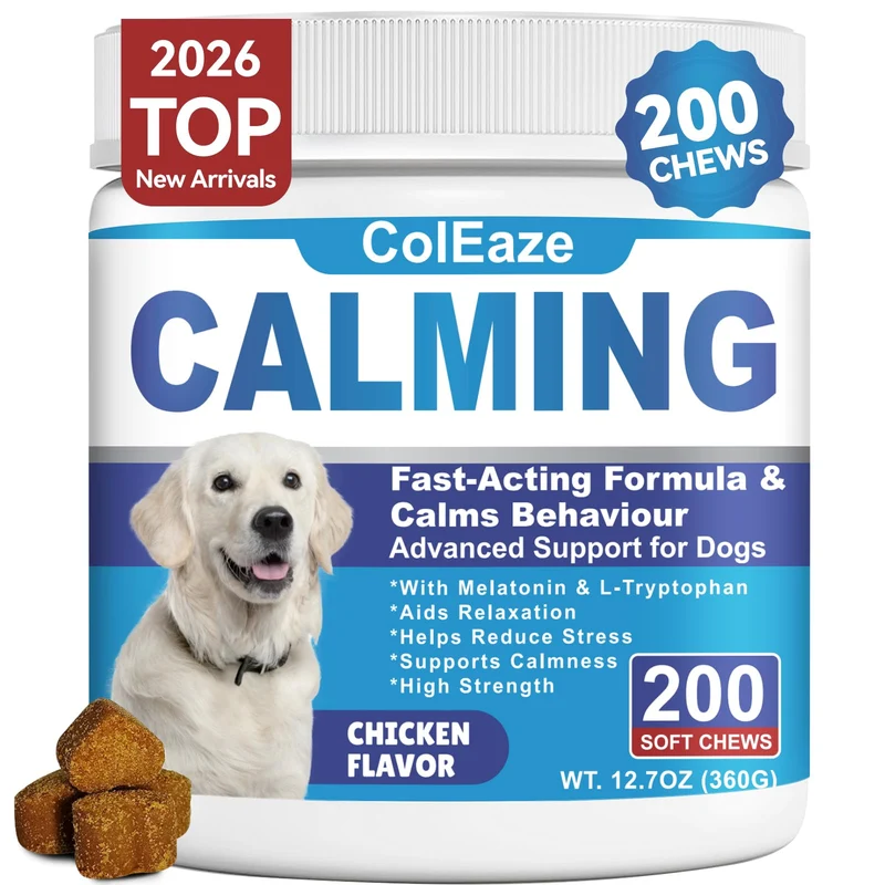 ColEaze Friandises Apaisantes pour Chiens – 200 Unités