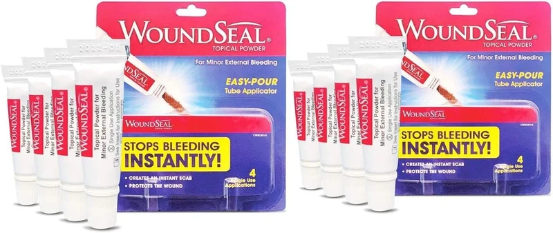 Biolife WoundSeal Poudre – Pack 2 x 4 doses | Saignements mineurs sans pansements