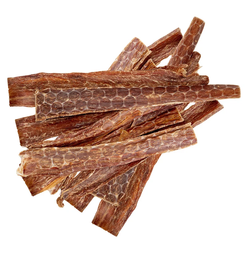 HotSpot Pets – Friandises œsophage de bœuf pour chiens (12 bouchées, 30 cm) Sans hormones, riches en glucosamine et chondroïtine