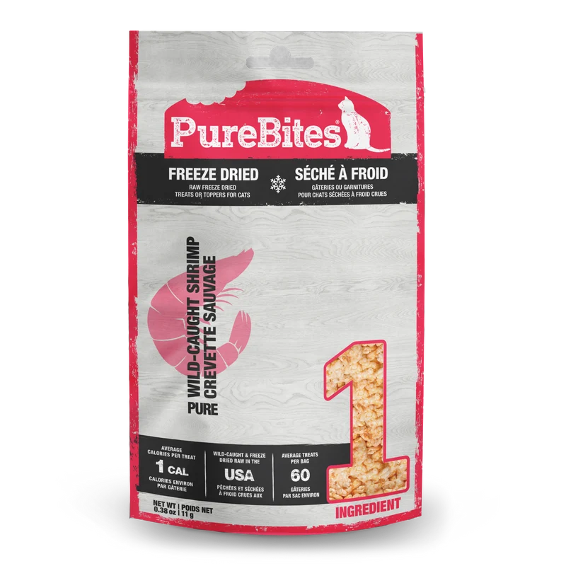 PureBites Freeze Dried Cat Treats - Shrimp