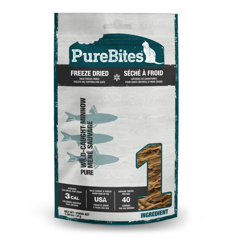 PureBites Freeze Dried Cat Treats - Minnow
