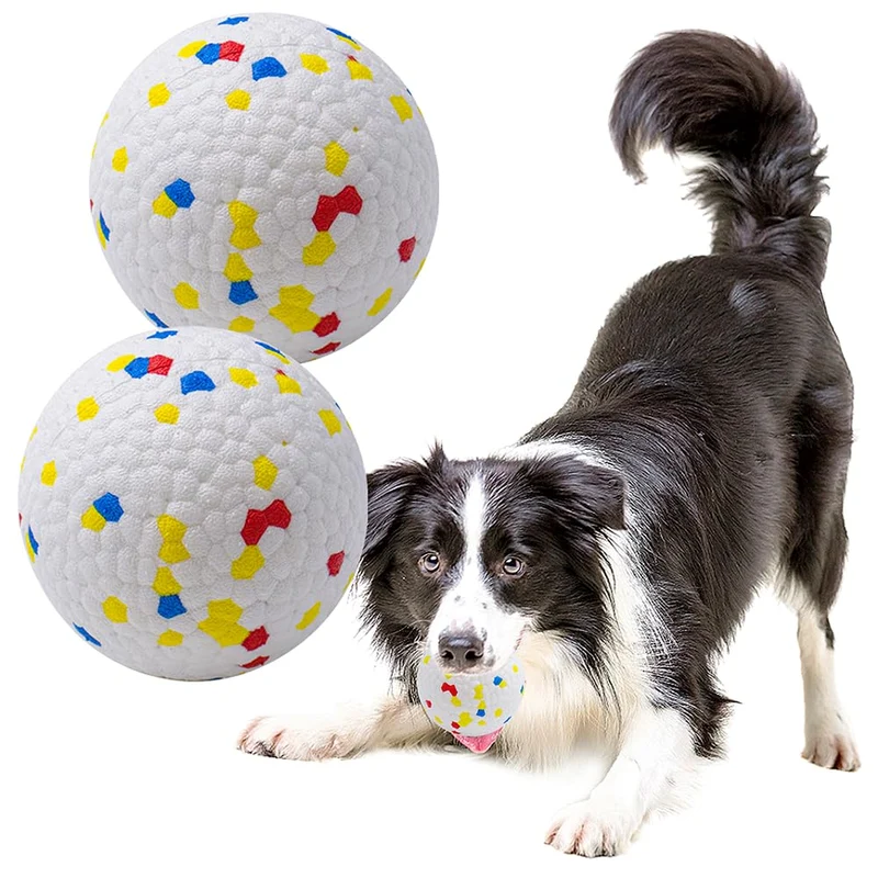 LIEVUIKEN Balles pour Chiens – Indestructibles et Flottantes (2 Pièces)