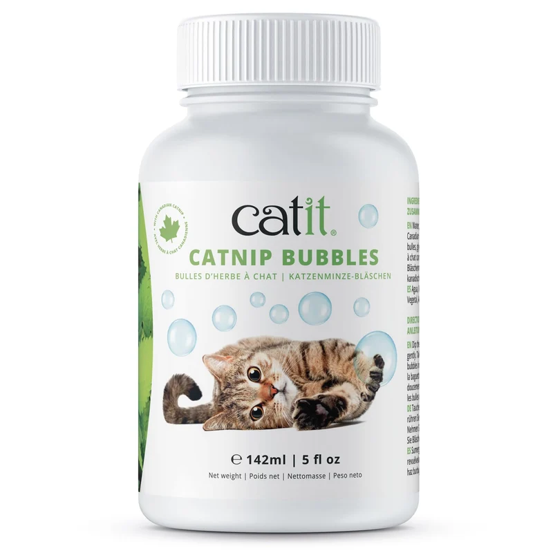 Catit Bulles d'Herbe à Chat pour Chats d'Intérieur et d'Extérieur