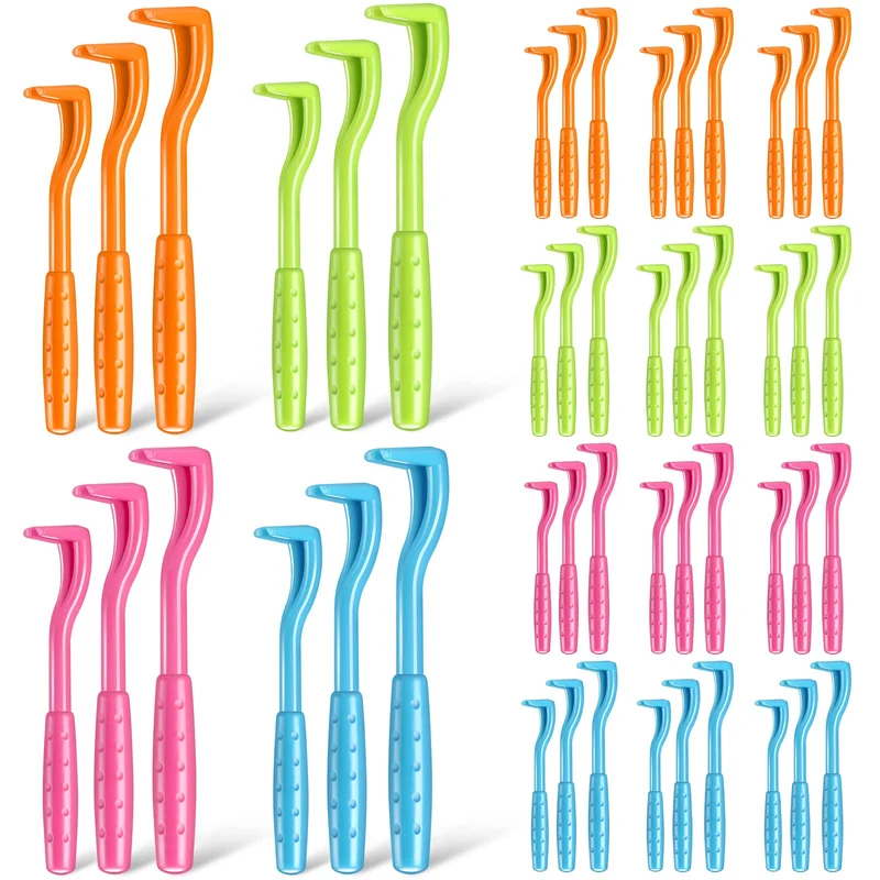 Kittmip 48 pièces – Outil de retrait des tiques pour chiens, chats et humains | 3 tailles, 4 couleurs