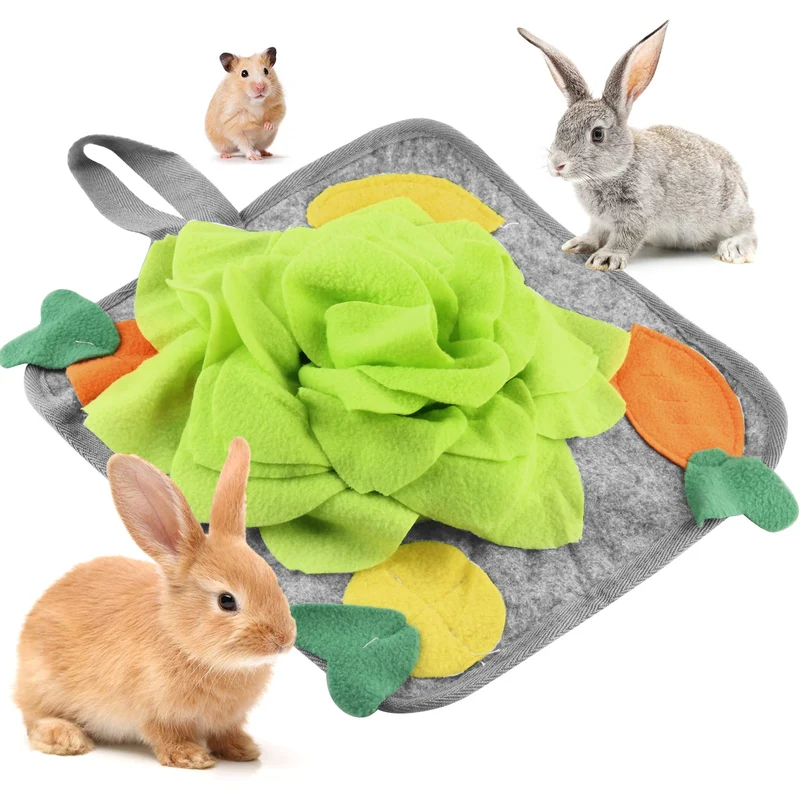 LOPERDEVE Tapis de Recherche Lapin – Tapis de Fouille Lavable en Machine