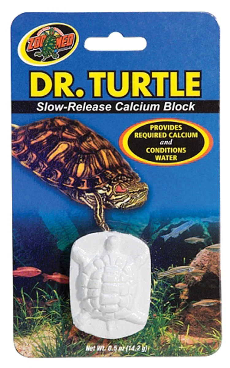 Zoo Med Dr.Turtle Bloc Calcium à Libération Lente – Lot de 5