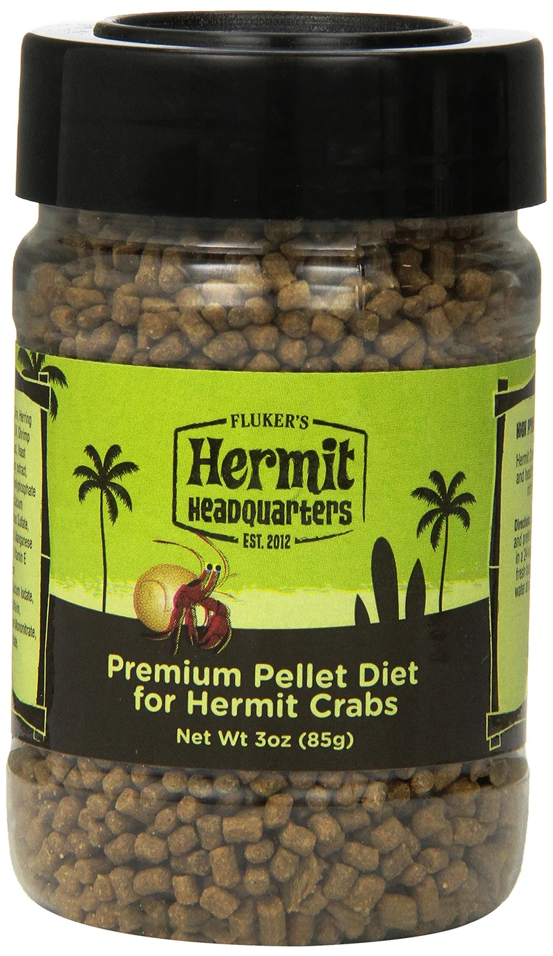 Fluker's Alimentation en Granulés Premium pour Crabes Ermites – 3 oz